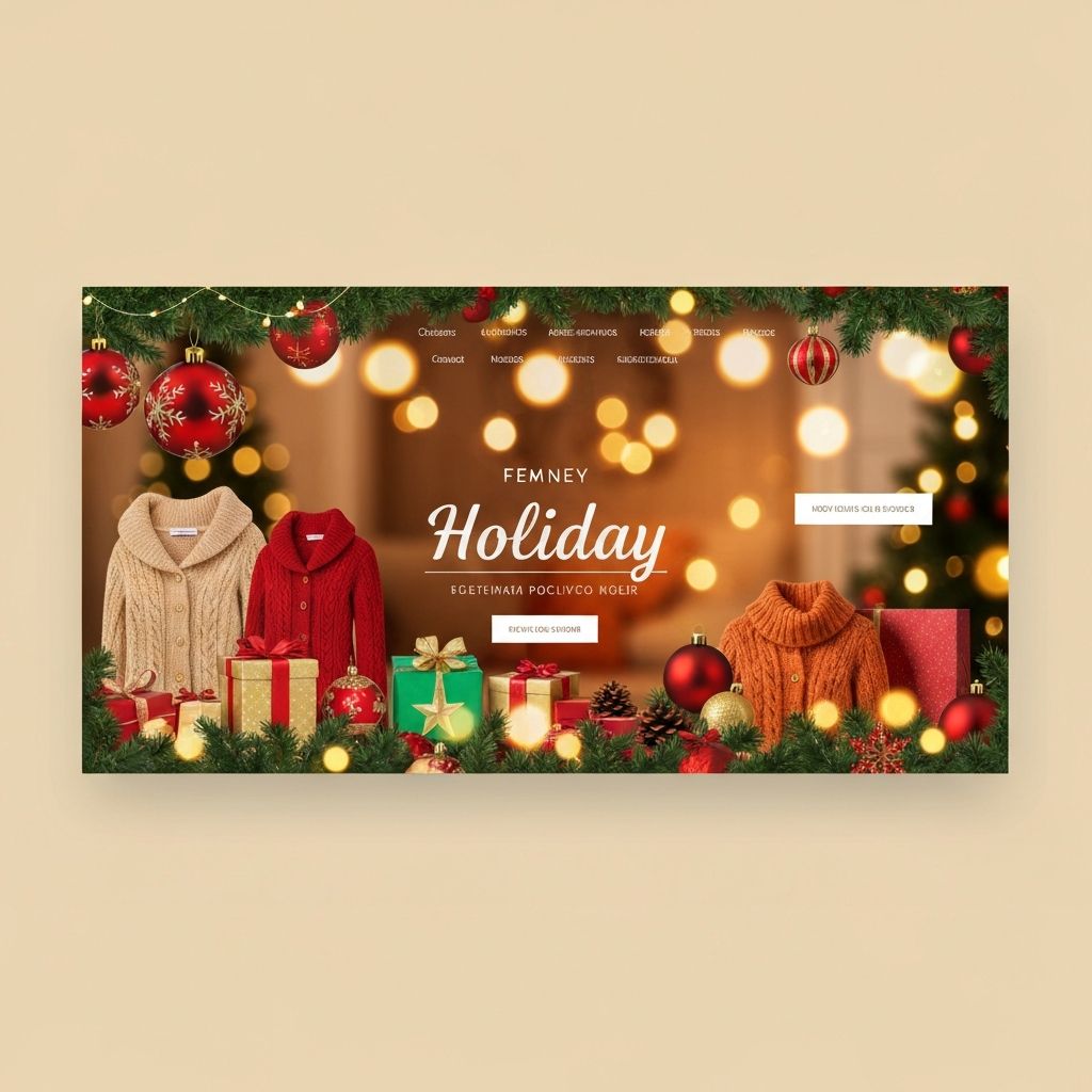 Holiday-Themed E-Commerce